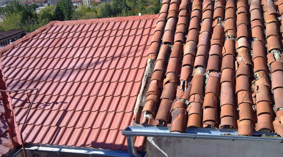 ¿Cambiar tejas o renovar tejado con pintura?